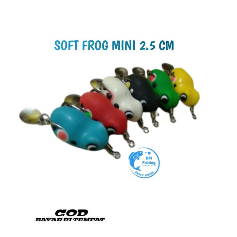 SOFT FROG MINI PANJANG 2,5