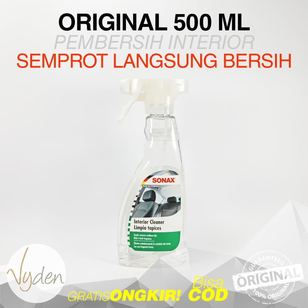 SONAX INTERIOR CLEANER 500ml Pembersih Kuat Noda Membandel Bercak MURAH