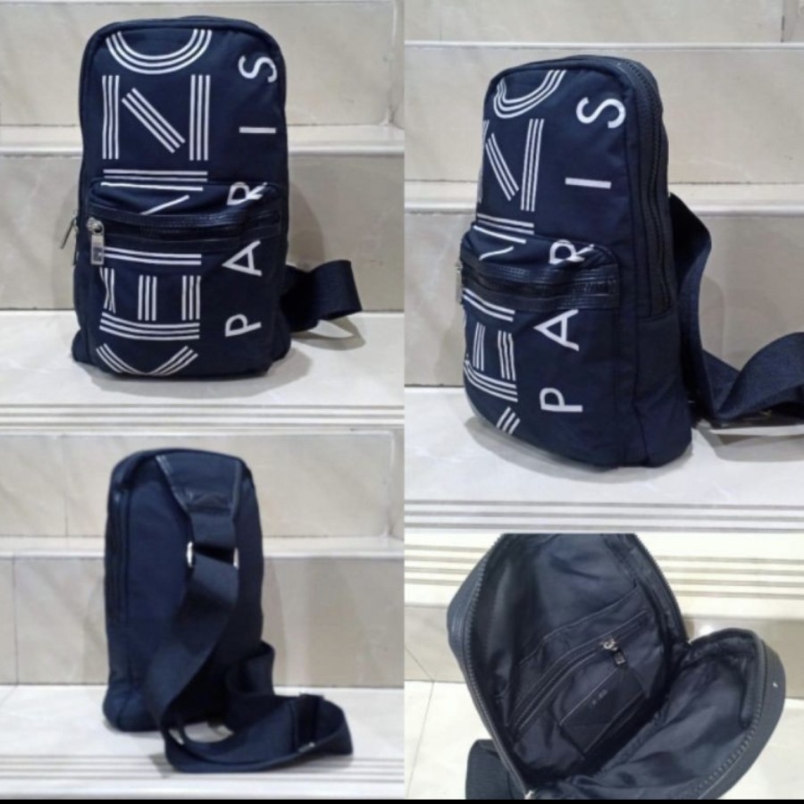 [REAL PICTURE] Tas Kenzo / Bodybag / Waistbag Paris Slingbag Original Terlaris