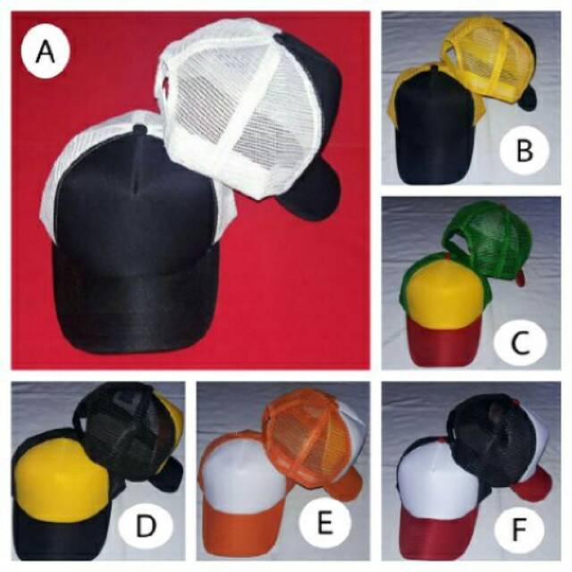 Topi Jaring, Jala atau Trucker