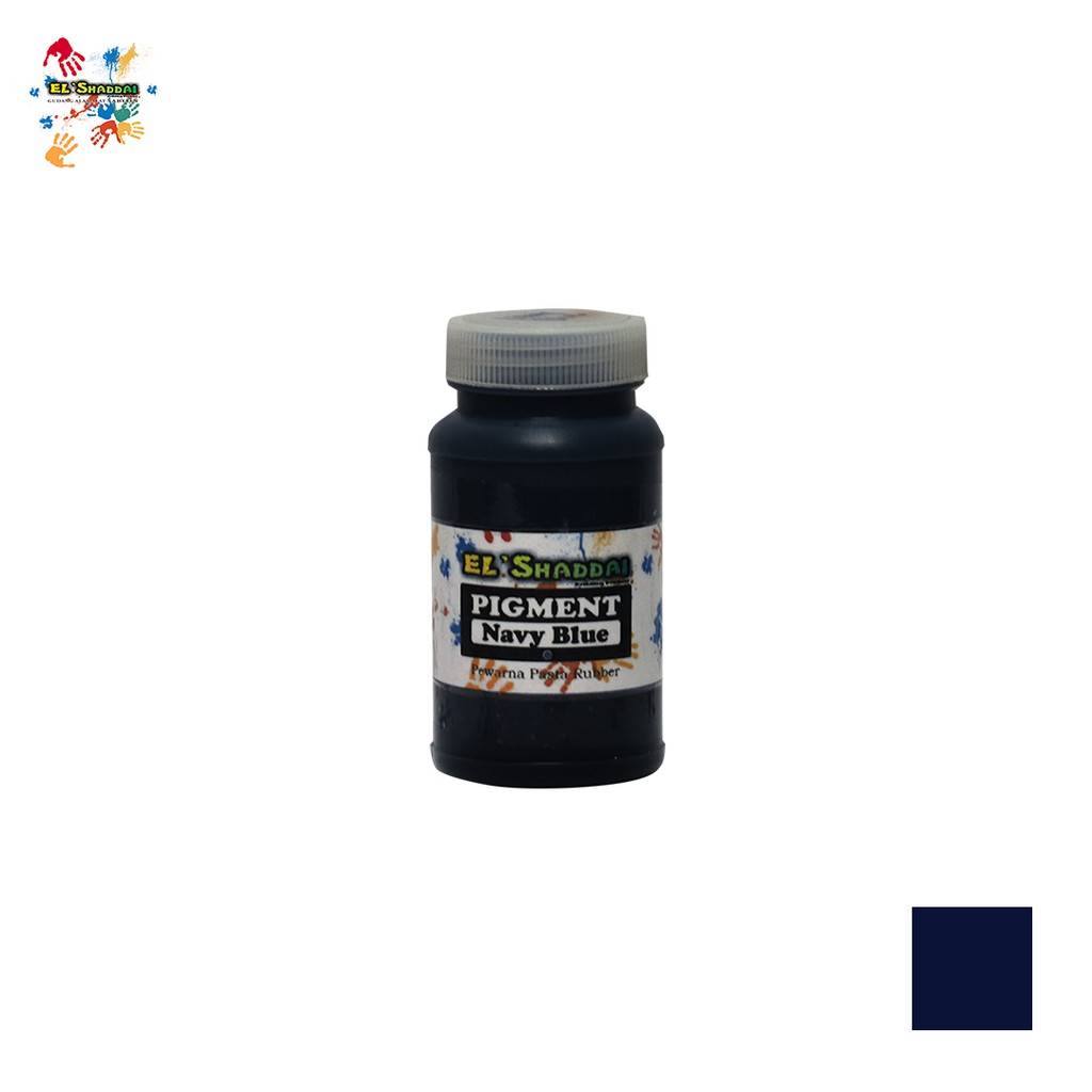 Pewarna pasta rubber pigmen navy blue 100gram