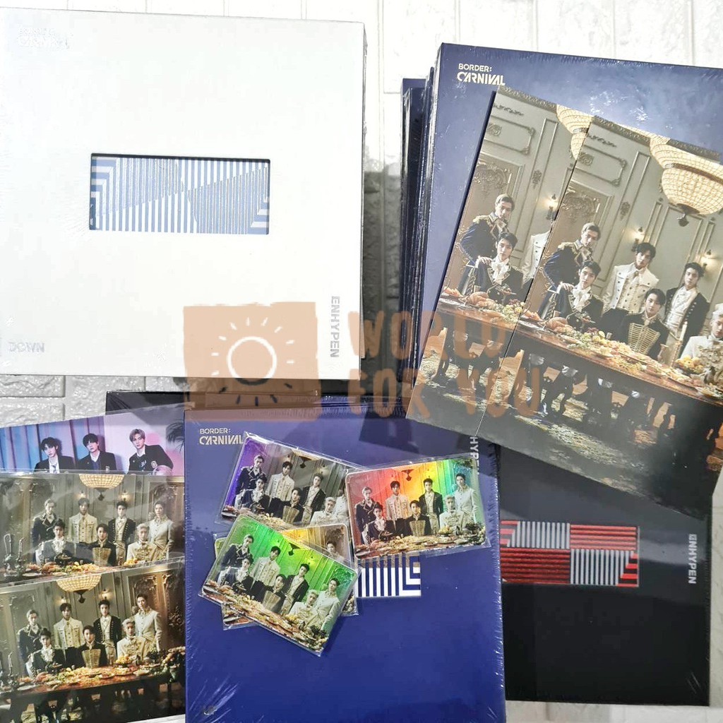 [READY] Album Enhypen Border Carnival BDC Up Hype Down Ver. Aladin Weverse M2U