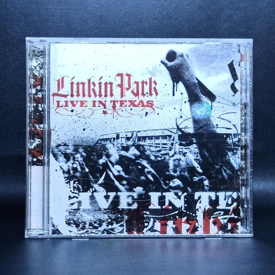 CD LINKIN PARK - LIVE IN TEXAS DELUXE EDITION LIVING THINGS IMPORT ORIGINAL SEGEL