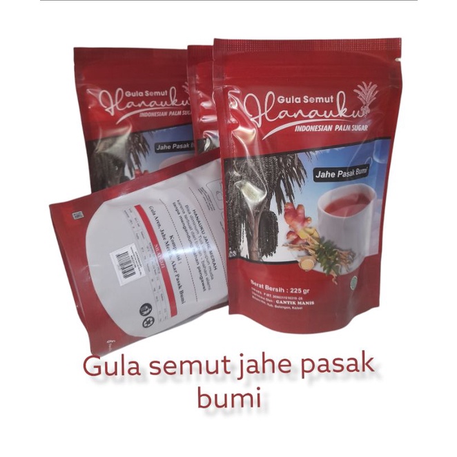 

Gula semut hanauku Jahe pasak bumi 225 gram