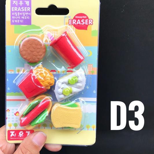 

CS34 #620 [Ready] Penghapus Pensil Karakter Bentuk Makanan dan Buah Murah!!! ⋆