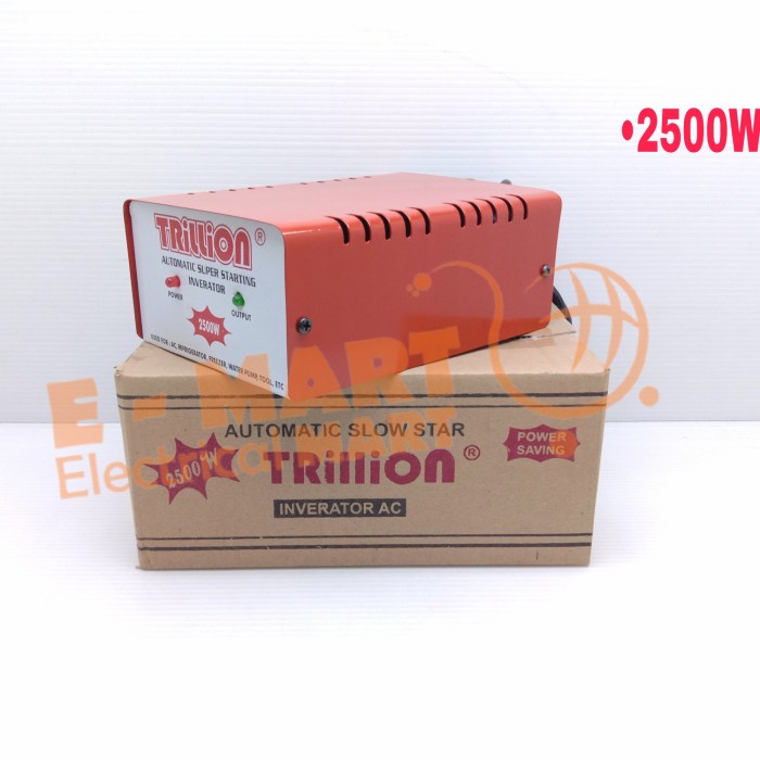 Auto Soft Start Anti Jeglek 2500W Penghemat Listrik TRILLION