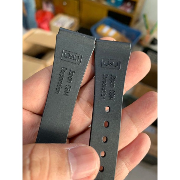 Strap Tali Jam Tangan QQ embos Timbul 20MM