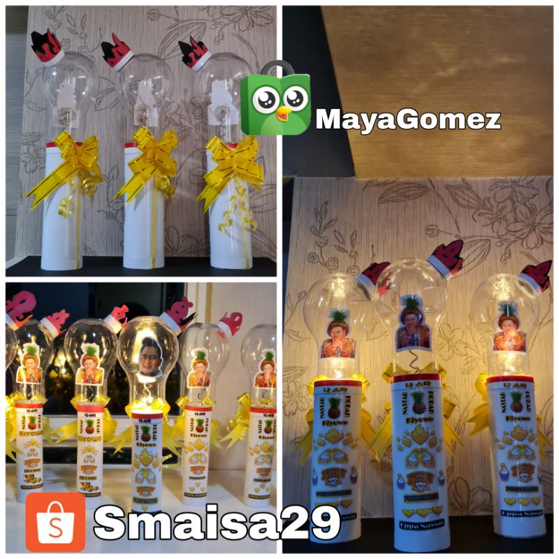 NASSAR LIGHTSTICK BONG VERSI TANPA LAMPU & LAMPU