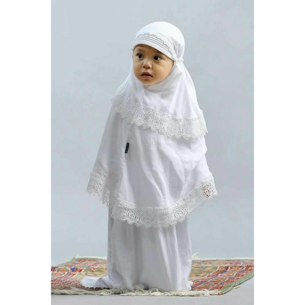 Stok Terbatas Mukena Bayi 2 Tahun Katun Mukenah Anak Balita Lucu Terbaru Murah