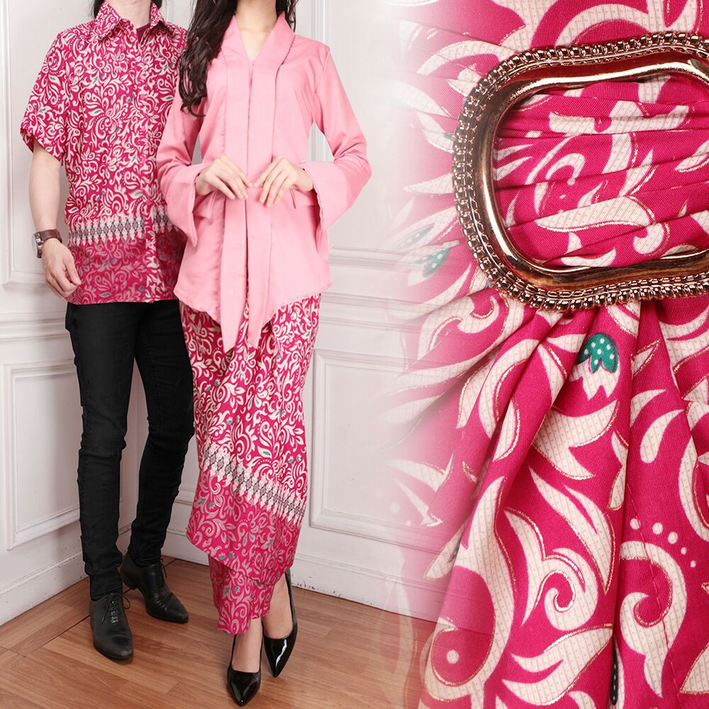 [Cp Kebaya Charsa TL] couple dresskemeja batiklegenda var colour