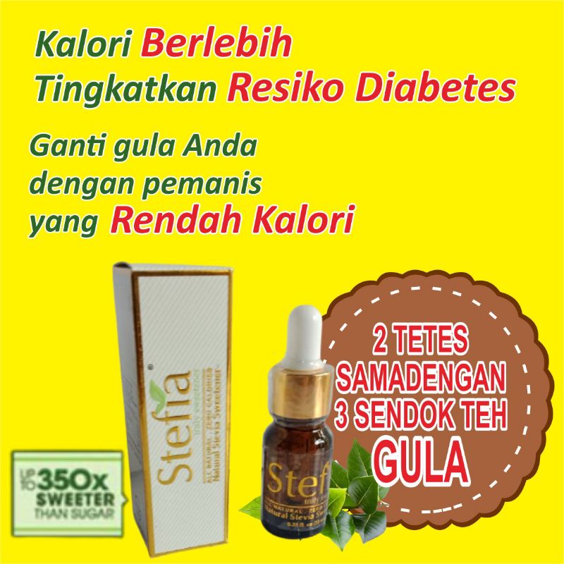 Gula Royal Stevia Pemanis alami rendah kalori