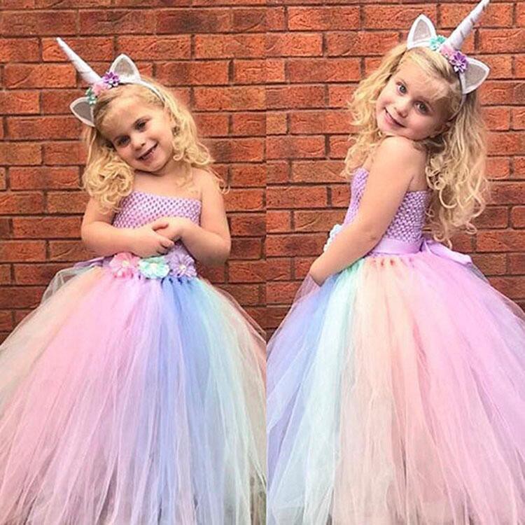 unicorn dresses for 10 year olds