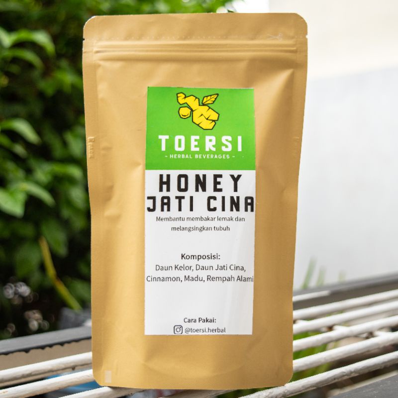 

Toersi HONEY JATI CINA Minuman Herbal / Jamu Premium 4 gelas