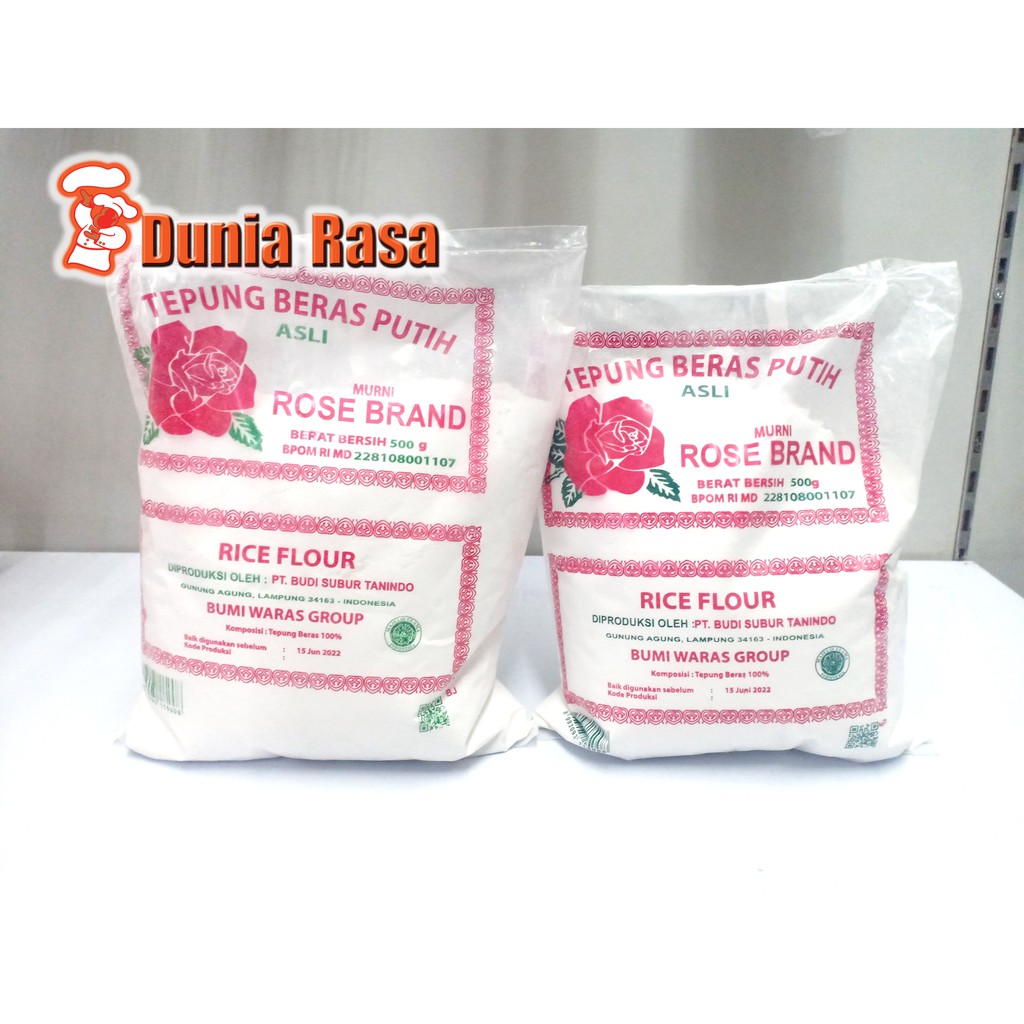 

Tepung Beras Rose Brand 500gr