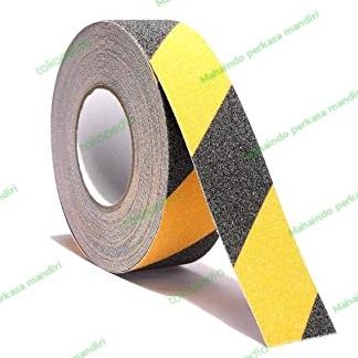

[ varostore90 ] Anti slip tangga/Safety walk tape /Lakban lantai kasar Stepnoshing 18m
