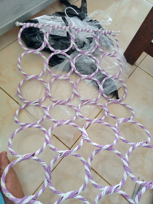 Hanger Syal 28 Ring /gantungan  Jilbab Ring / Hanger Jilbab 28 Ring