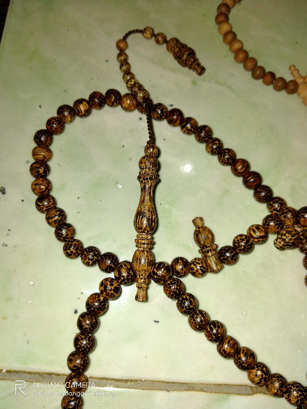 Taabih Kayu Galih Bidara Arab 6mm