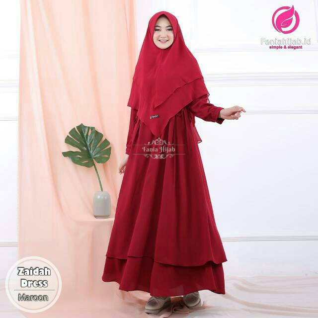Gamis Zaidah Fania Hijab