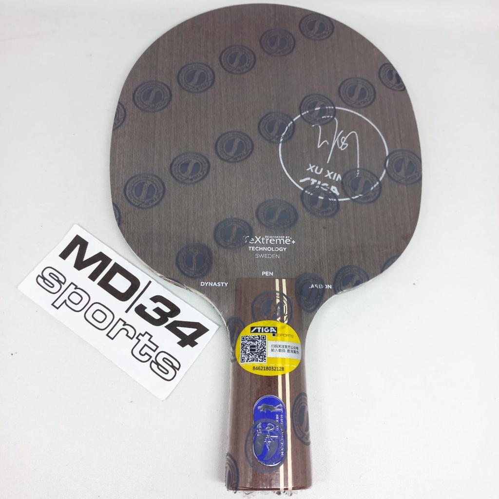 KAYU STIGA DYNASTY CARBON XU XIN BLUE LIMITED EDITION - Bet pingpong