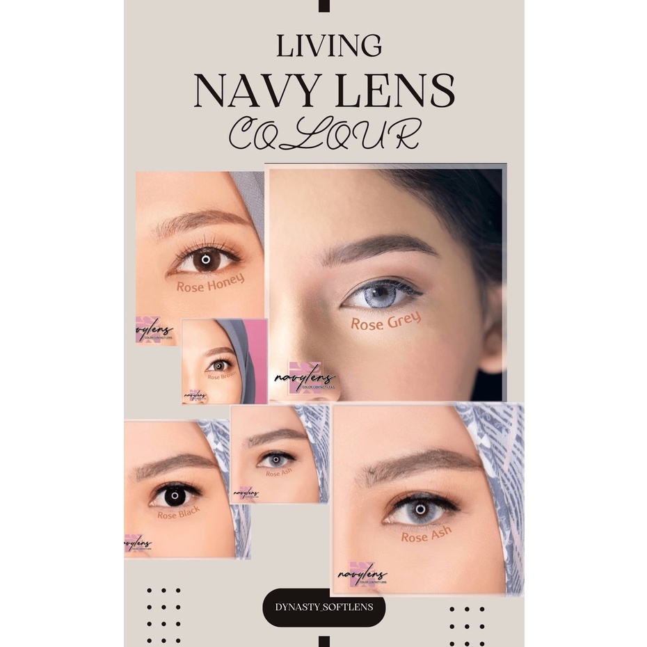 Softlens Navy Lens By Omega Plano / Normal