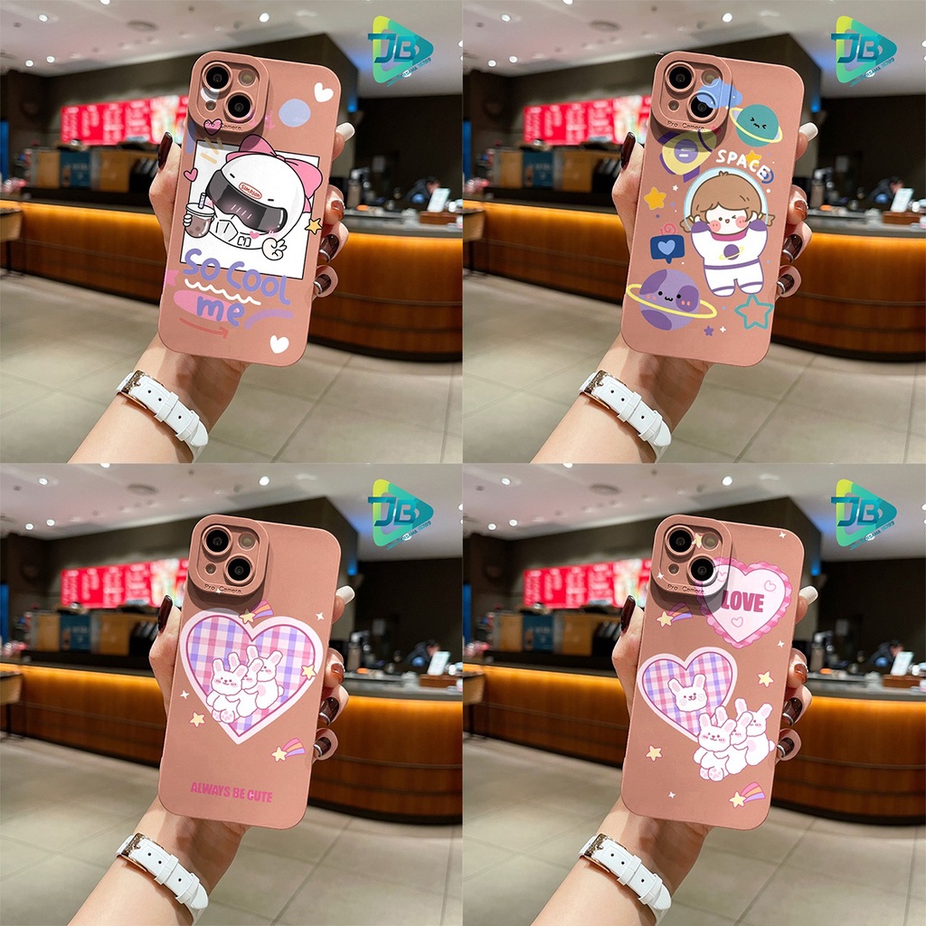 SOFTCASE PROCAMERA CUSTOM BE CUTE OPPO VIVO SAMSUNG REALME XIAOMI IPHONE INFINIX FOR ALL TYPE JB5755