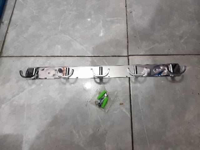Kapstok stainless tebal 5kait 45cm PROMO TERMURAH