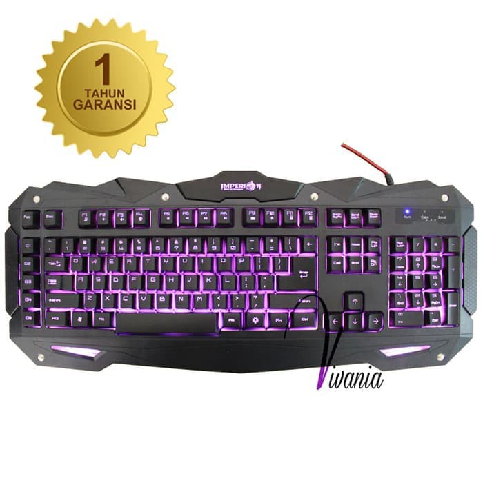 Terbaru Imperion Raptor R500 Macro Gaming Keyboard / Keyboard Macro Imperion