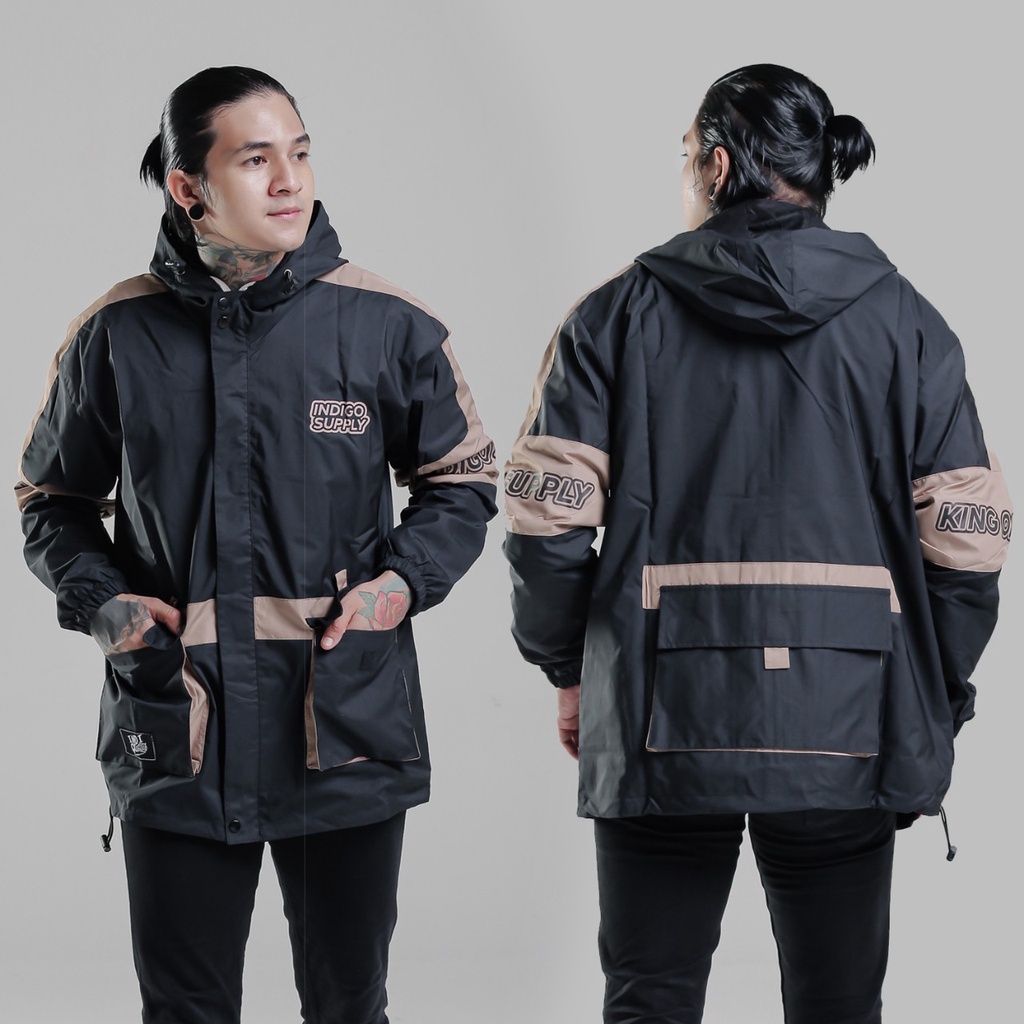 JAKET PRIA - JAKET PARKA - JAKET CASUAL WP - SALVIO HEXIA - GENIOUS - JAKET PARASUT