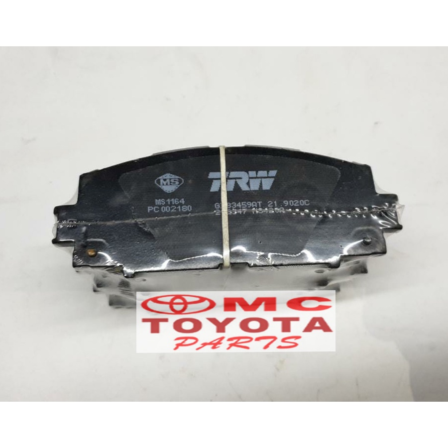 Brake Pad Kampas Rem Depan Yaris Vios 04465-52260 GDB-3459