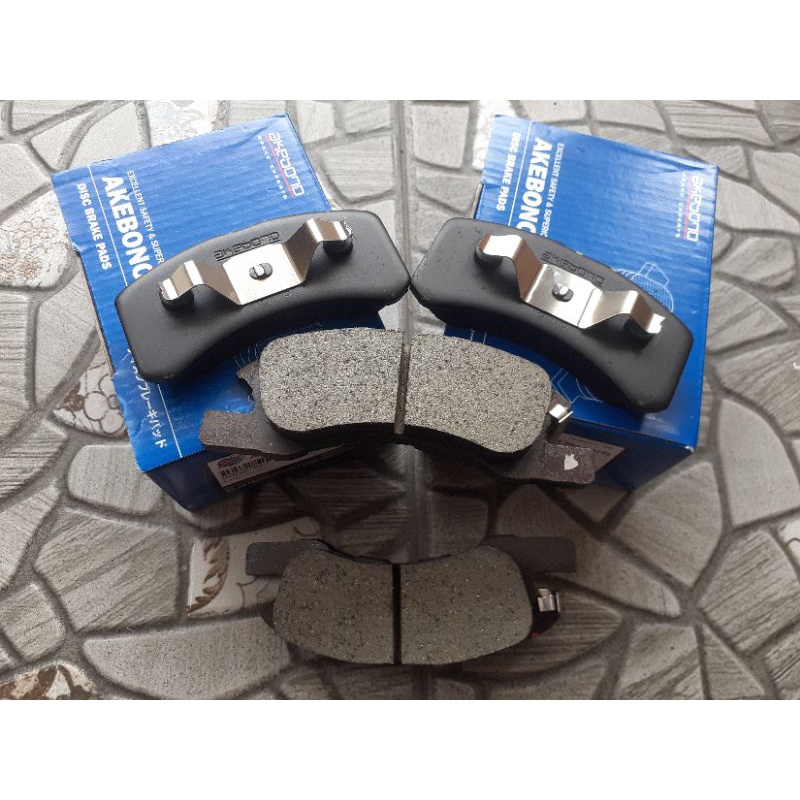 Brakepad/Kampas rem depan Agya/Ayla 1.0/1.2 MT/Mirage AT/MT Original Akebono