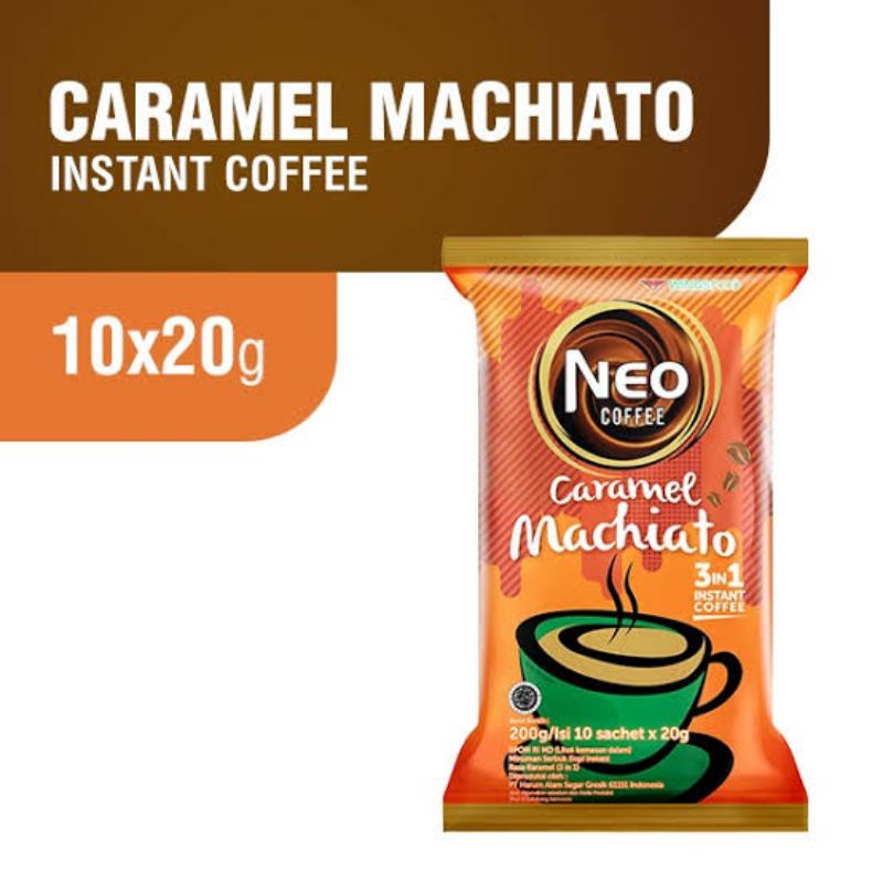 

NEO COFFEE CARAMEL MACHIATO 10x20g