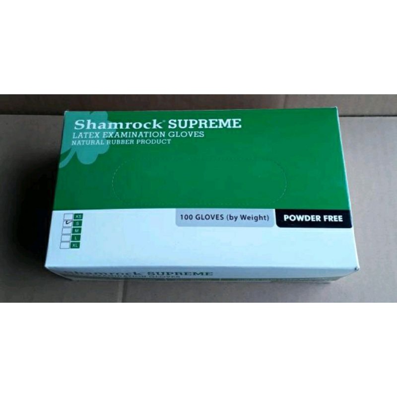 Sarung tangan/handscoon Shamrock 1 box