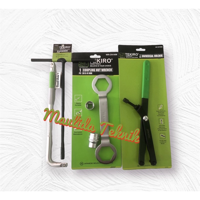 TEKIRO PAKET KUNCI BONGKAR CVT MATIC / KUNCI CVT / ALAT BENGKEL