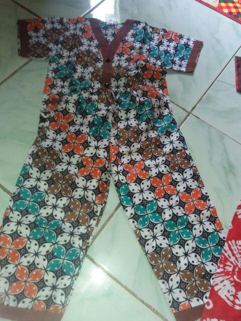 Piyama Batik Anak Random (langsung Dari Konfeksi)