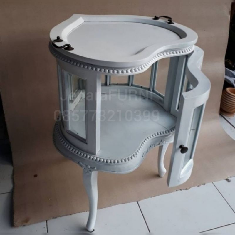 MEJA TEH MEJA KOPI KAYU JATI