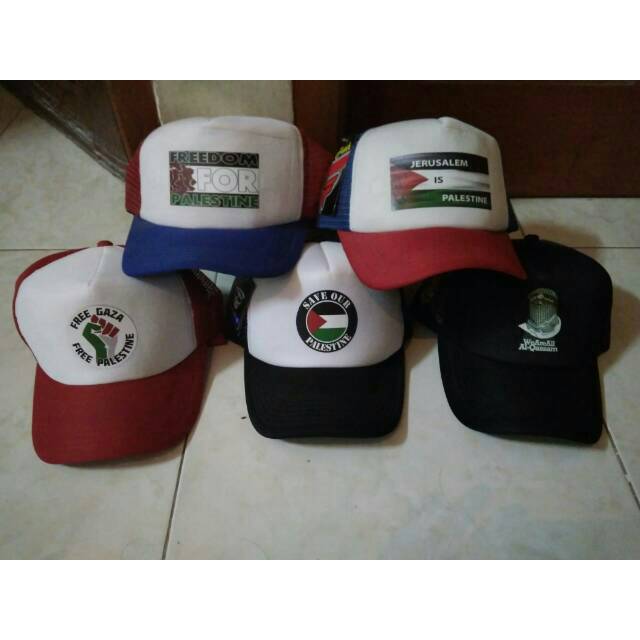 Topi Trucker (jaring) Sablon Custom / Topi Custom Murah / Topi Custom Surabaya / Topi desain satuan