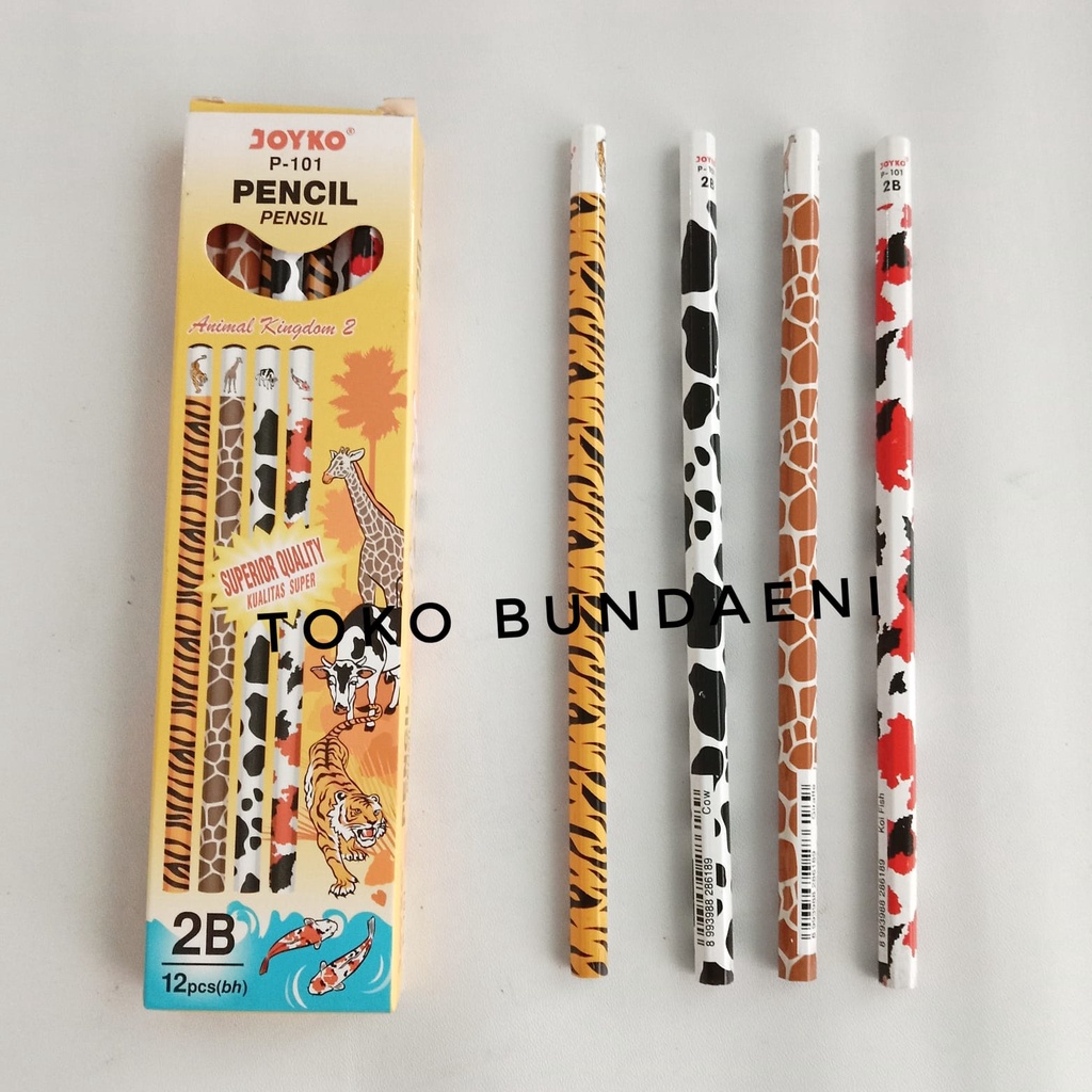 

Pensil Joyko 2B P-101 Animal Kingdom / Pensil Joyko Animal