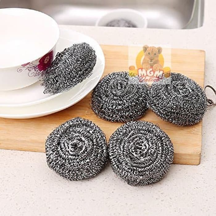 Steel Wool - serabut besi stainless steel kawat cuci piring sikat