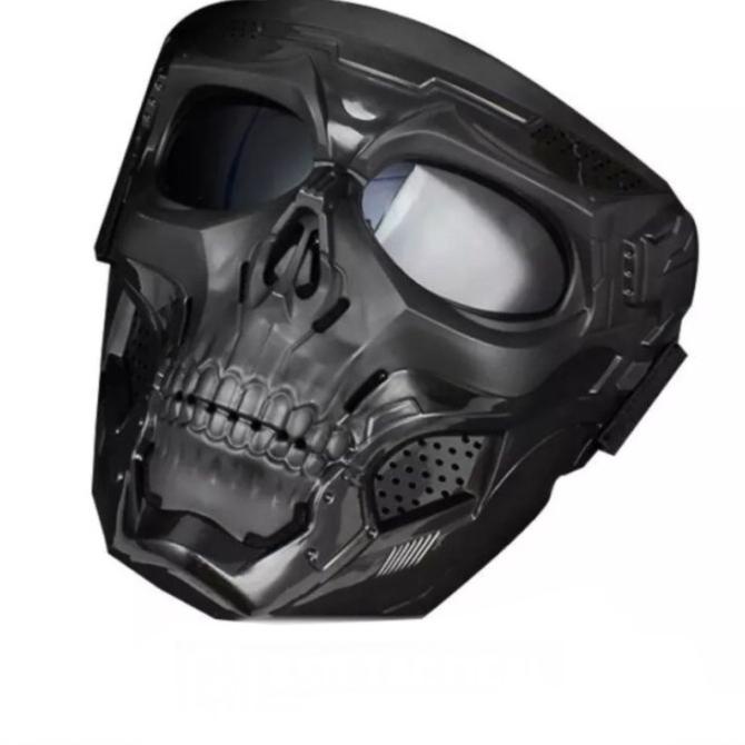 TOPENG SKULL TENGKORANK FACE MASK TACTICAL MASK PAINTBALL AIR SOFT Star Seller