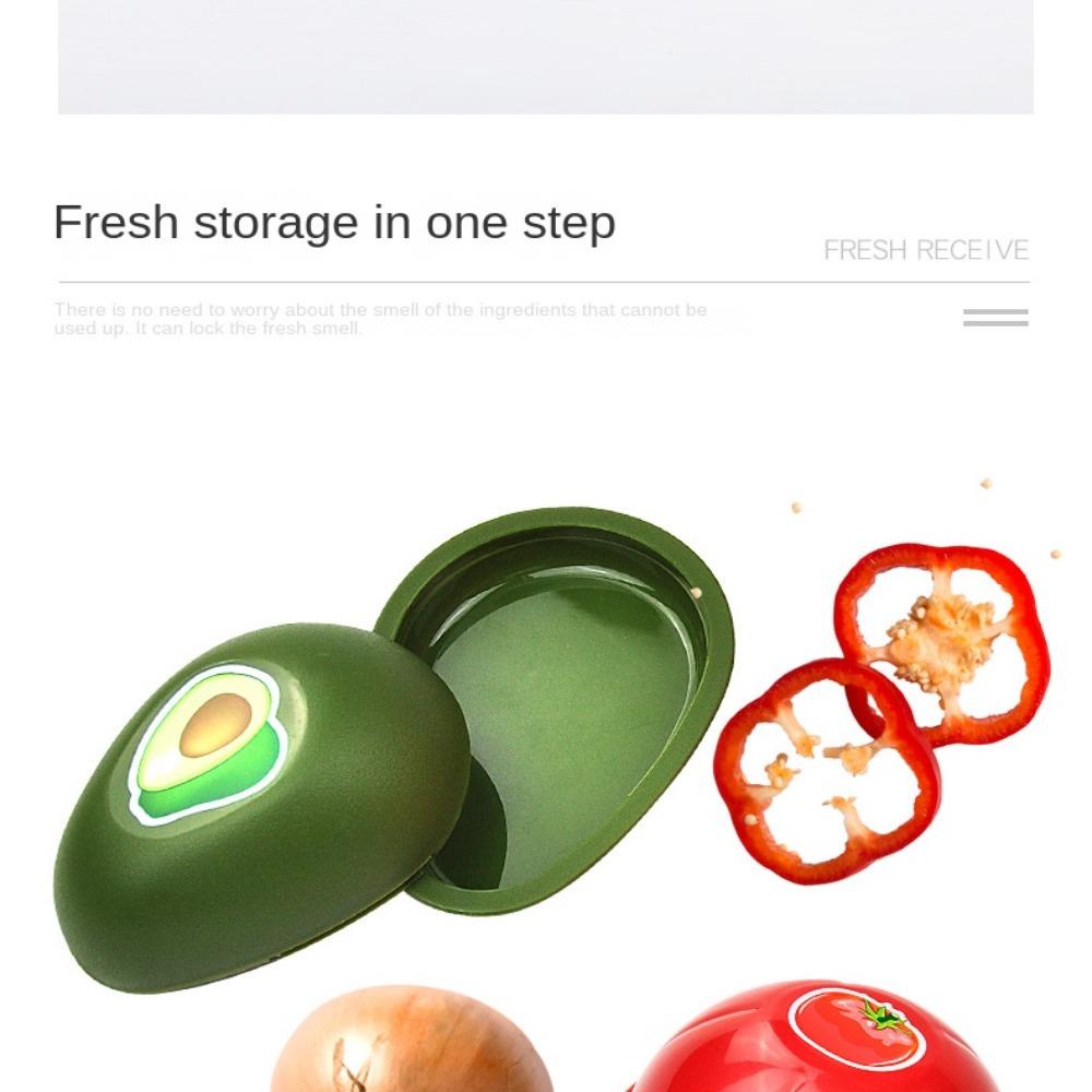 Solighter Onion Saver Box Home Fruit Vegetable Crisper Kotak Pengharum Makanan Sealed Storage Box