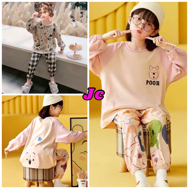 JC- Stelan Piyama Anak IMPORT / Piyama Anak Anak / Kids SleepWear / Piyama Anak Import