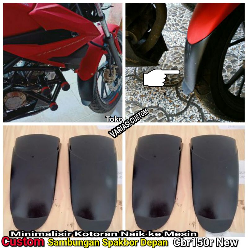 Sambungan Sepakbor Depan Cb150 r New Variasi Custom