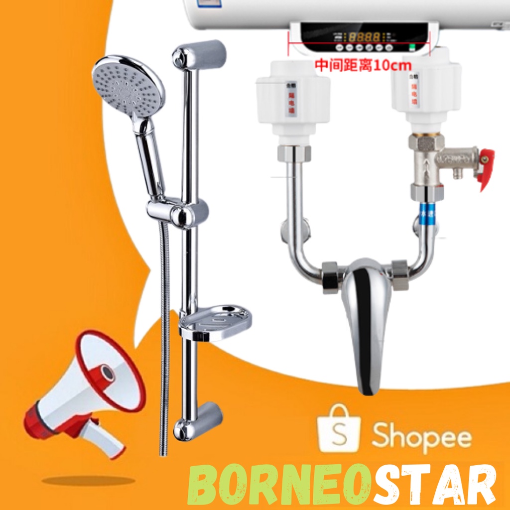 Kran Mini Mixer / Kran panas Dingin / Kran Water Heater / Kran Mini Mixer Tanpa Bobok Tembok