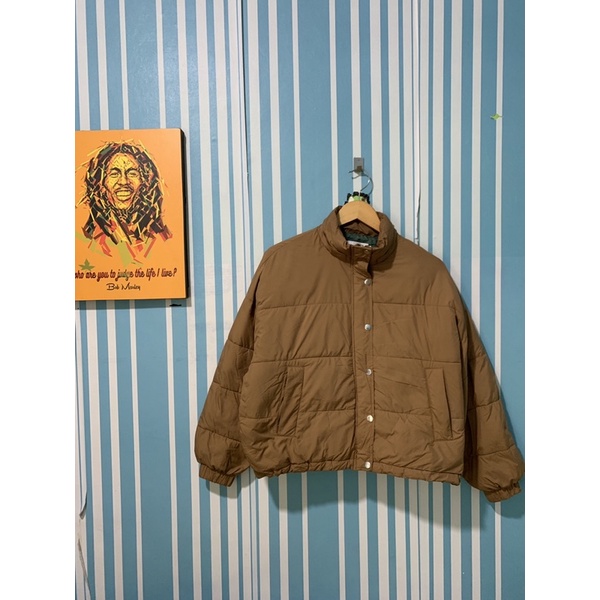 Azul Jaket Winter Size M Jaket Bulu angsa Jaket anti dingin jaket gunung Camping vintage thrift