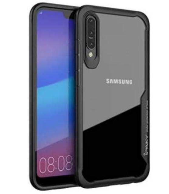 ipaky fuze super series Samsung A70 Case casing cover transparan