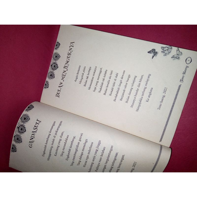 PUISI PUISI CINTA ( karya Tono Haeng)