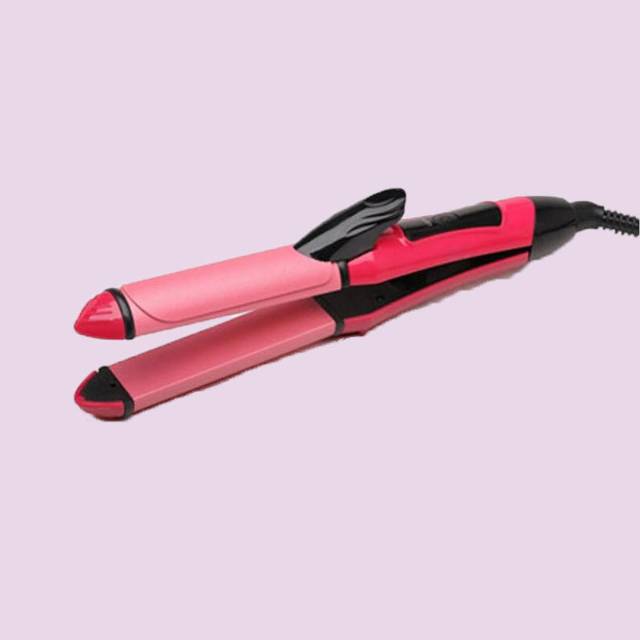 Catok Rambut Nova 2 in 1 / Hair Curler + Straightener NHC2009