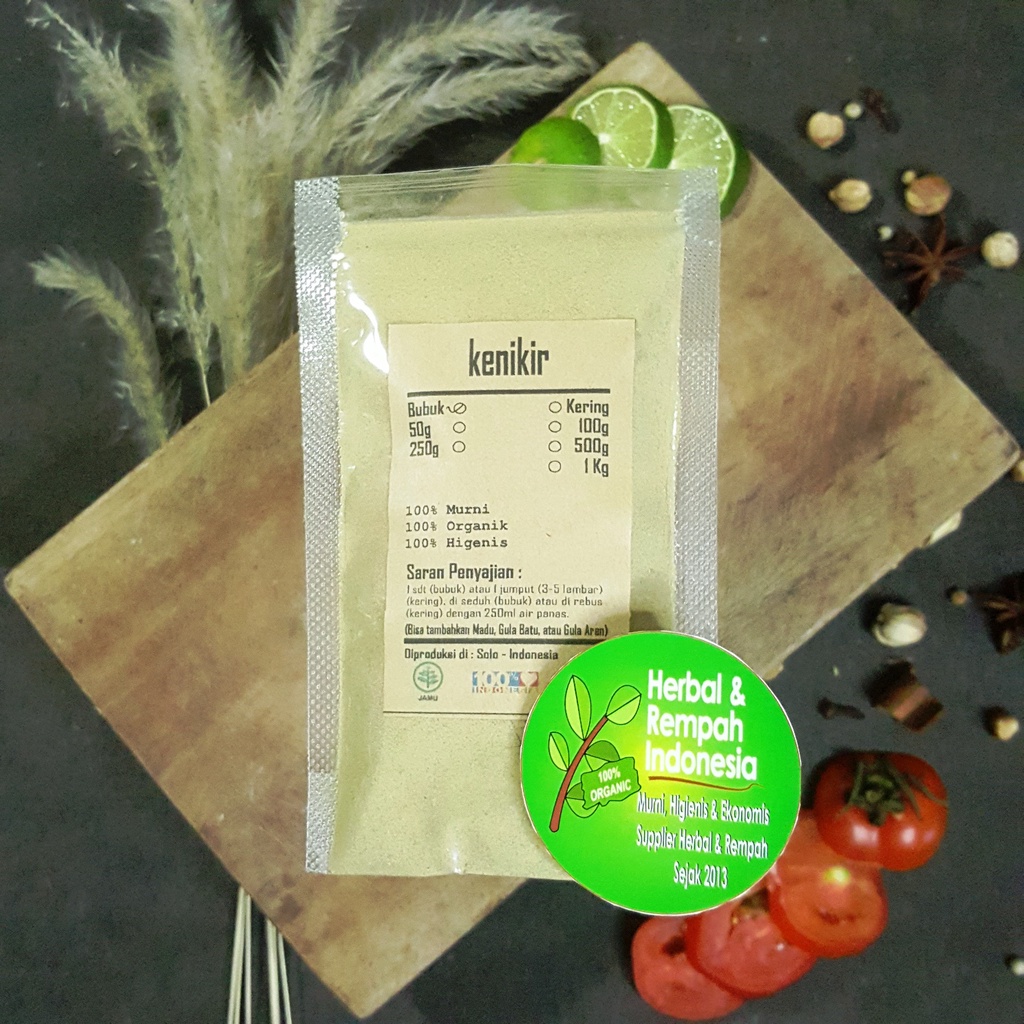 

Kenikir Bubuk - 100 GR / REMPAH / JSR / 100% MURNI