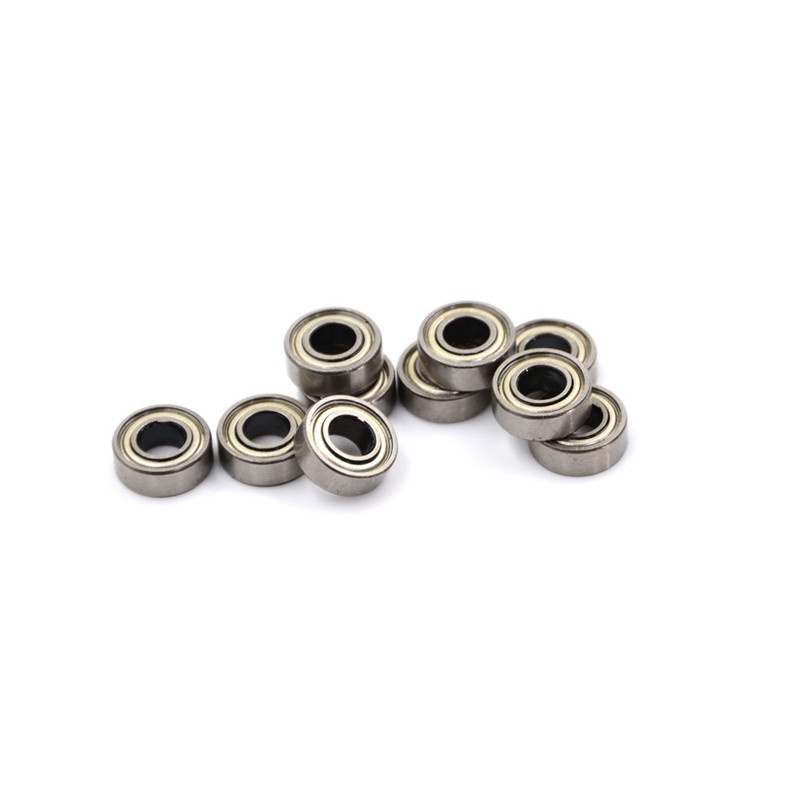 Deid 10pcs 693ZZ Miniatur Bola Bearing Ukuran 3x8 X 4mm