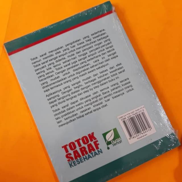 Buku Totok Saraf Untuk Kesehatan Shopee Indonesia